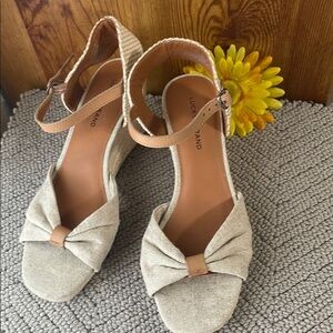 LUCKY BRAND Women's Wedge Sandals